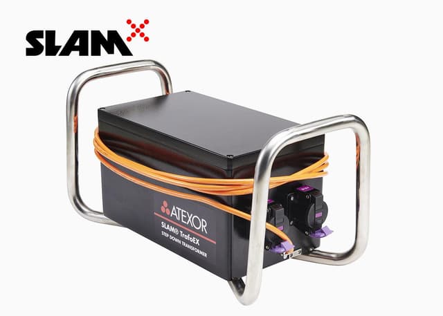 SLAM TrafoEX- Portable step-down transformer for Explosion Hazardous Areas
