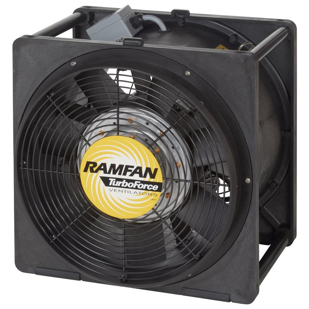 Ramfan explosion-proof portable blower for FPSO tank ventilation