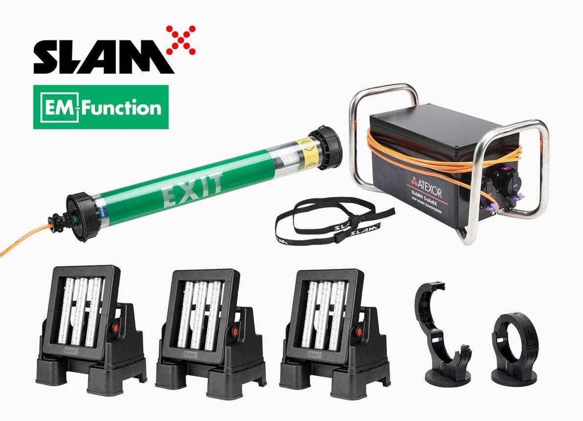 Atexor SLAM temporary ATEX lighting for FPSO tank entry